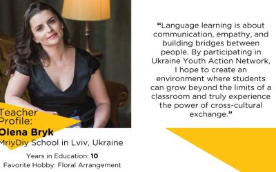 Meet Olena: Inspiring Empathy, Language, and Leadership in Ukraine